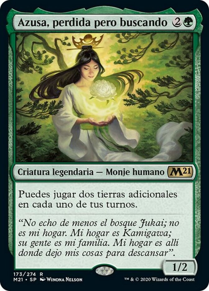 Azusa, Lost but Seeking - Core Set 2021, # 173 - Deckbox