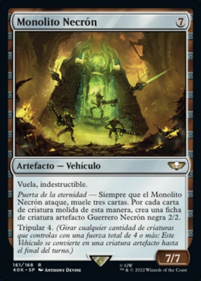 Necron Monolith - Warhammer 40,000, # 161 - Deckbox