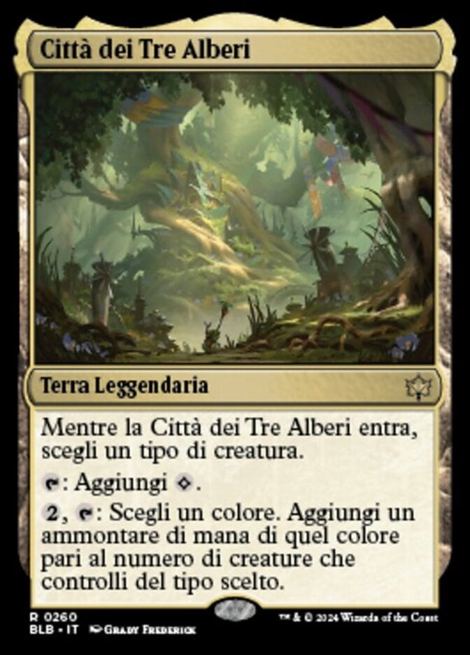 Three Tree City - Bloomburrow, # 260 - Deckbox