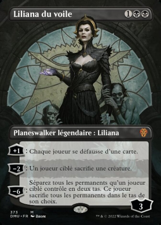 【MTG】ヴェールのリリアナ/Liliana of the Veil Foil Foil】《ヴェールのリリアナ/Liliana of the Veil》[UMA] 黒R