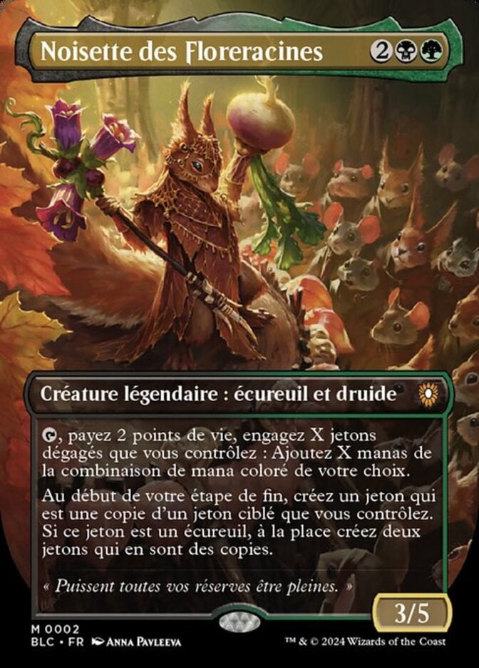 【MTG】Hazel of the Rootbloom Hazel of the Rootbloom · Bloomburrow Commander (BLC) #2