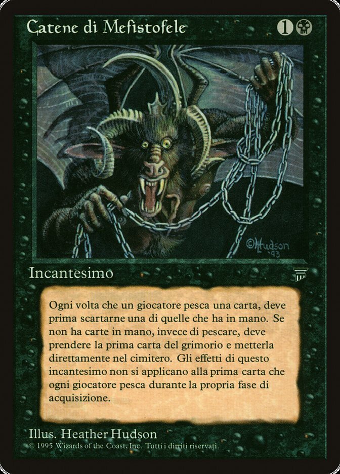 MTG Chains of Mephistopheles英語版サイン鑑定品8.5 MTG Chains of Mephistopheles英語版サイン鑑定品8.5