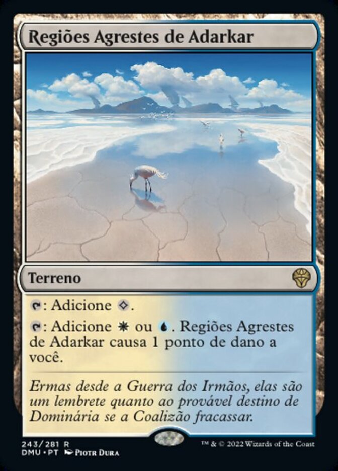 Adarkar Wastes - Dominaria United, # 243 - Deckbox