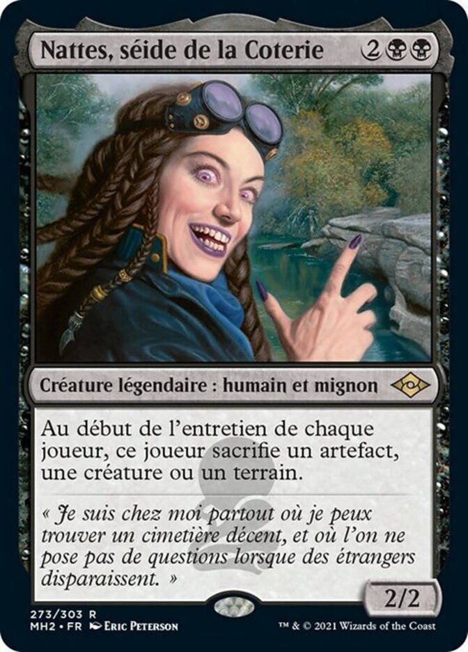foil　陰謀団の先手ブレイズ/Braids, Cabal Minion　日本語 Braids, Cabal Minion | Eternal Masters - Japanese | Star