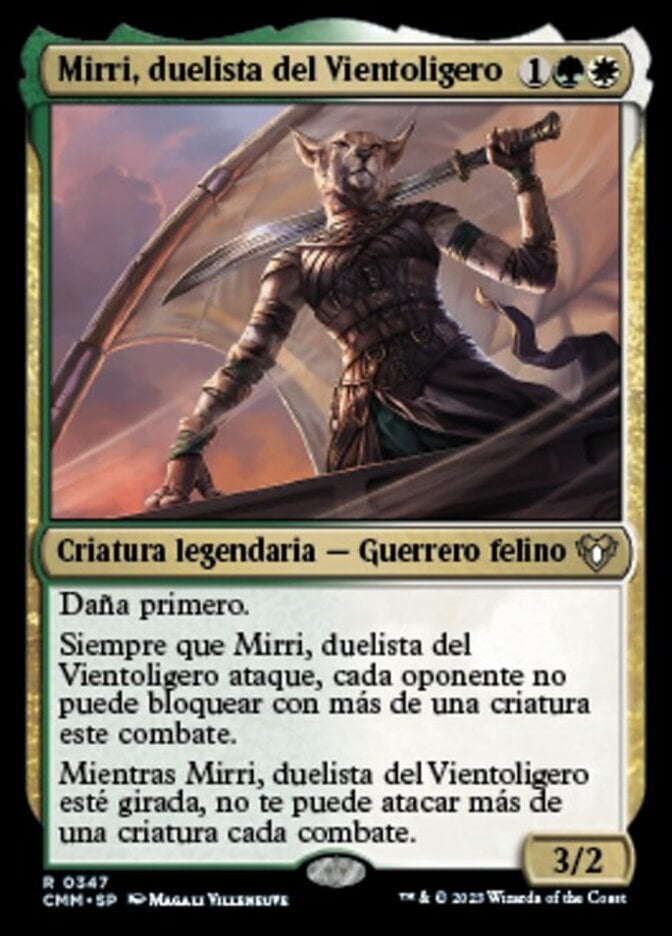 【フォイル】 Mirri, Weatherlight Duelist Foil】《ウェザーライトの決闘者、ミリー/Mirri, Weatherlight