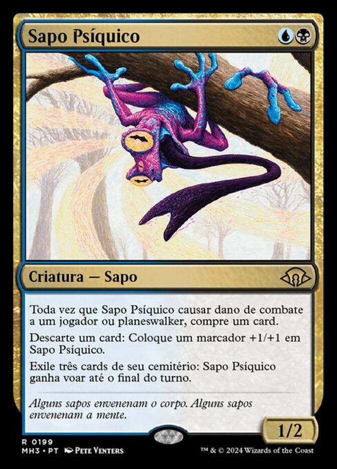 Psychic Frog - Modern Horizons 3, # 199 - Deckbox