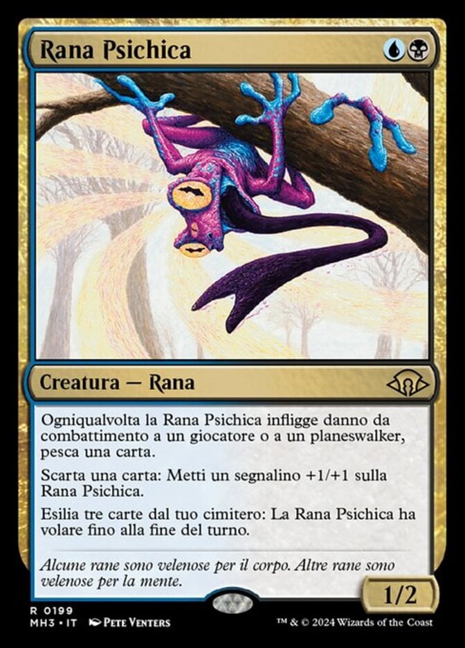 MTG 超能力蛙 / Psychic Frog 4枚セット 灵能蛙(Psychic Frog) · Modern Horizons 3 (MH3) #344