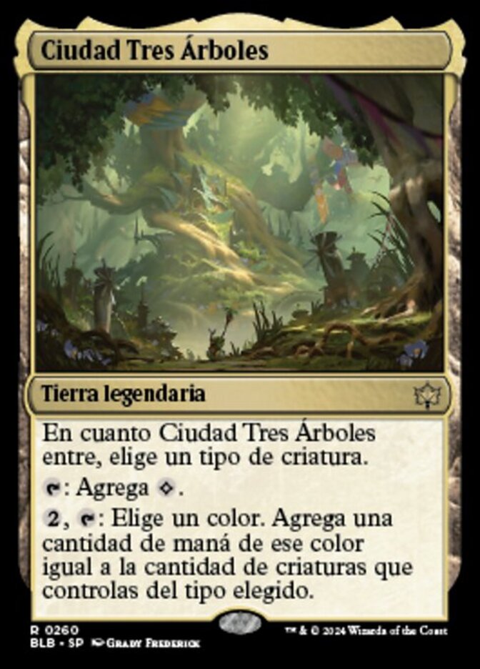 Three Tree City - Bloomburrow, # 260 - Deckbox