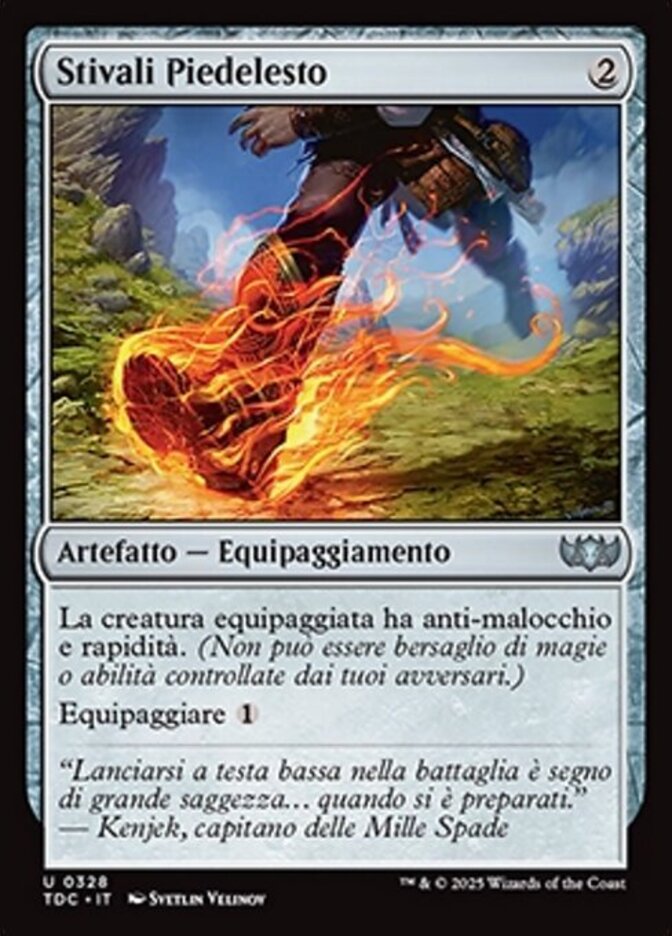 Swiftfoot Boots - Tarkir: Dragonstorm Commander, # 328 - Deckbox