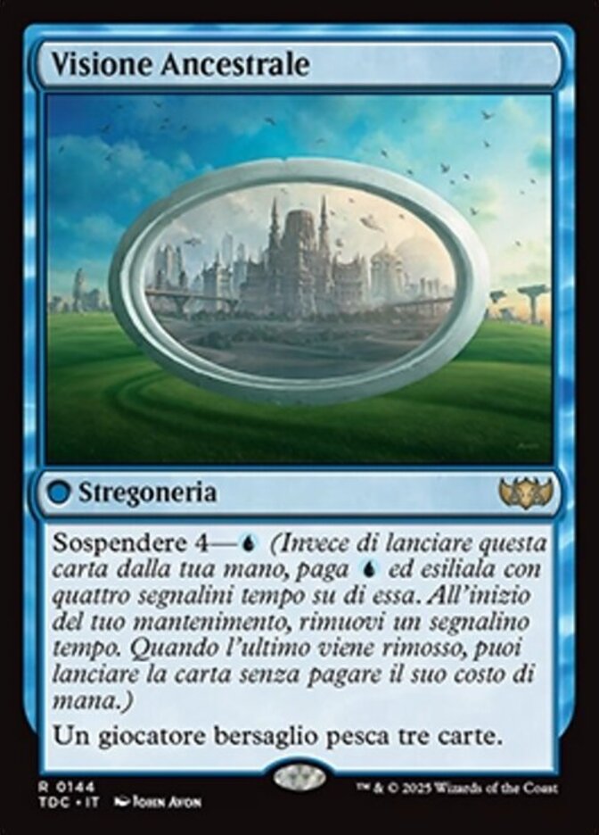 MTG ANCESTRAL VISION FOIL JP 祖先の幻視 PSA10 Ancestral Vision | Time Spiral Foil | Modern | Card Kingdom