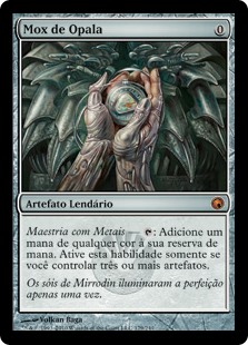 オパール モックス 英語版　1枚 MTG 英語版 foil 金属モックス マスターピース 全面光沢 MPS