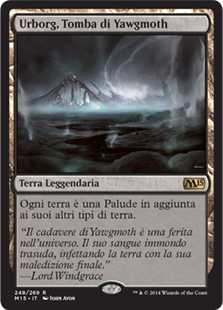 Urborg, Tomb of Yawgmoth - Magic 2015 Core Set, # 248 - Deckbox