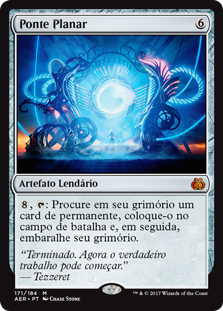 MTG　Planar Bridge / 次元橋　MPS　FOIL　部分光　英語版 Planar Bridge | Masterpiece Series: Kaladesh Inventions