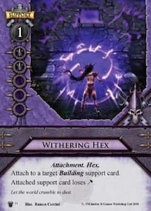 Withering Hex