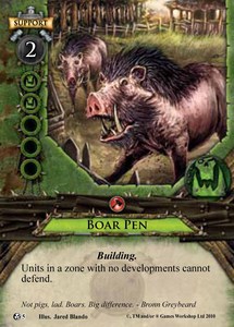 Boar Pen