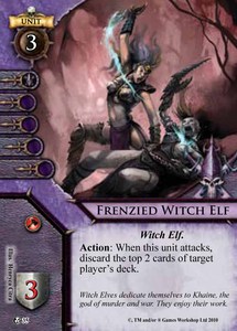 Frenzied Witch Elf