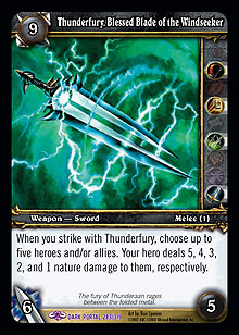 Thunderfury, Blessed Blade of the Windseeker