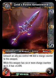 Zoid's Firelit Greatsword