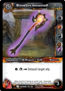 Bloodfire Greatstaff