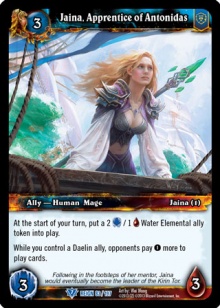 Jaina, Apprentice of Antonidas