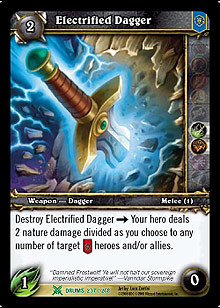 Electrified Dagger